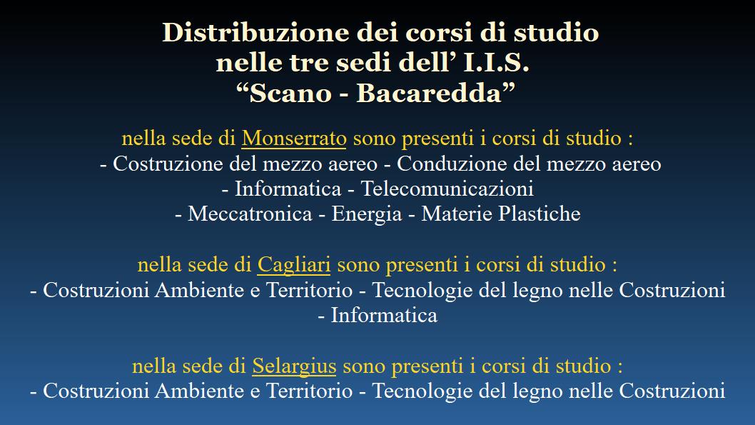 DistribuzioneCorsiDiStudioNelleSedi new