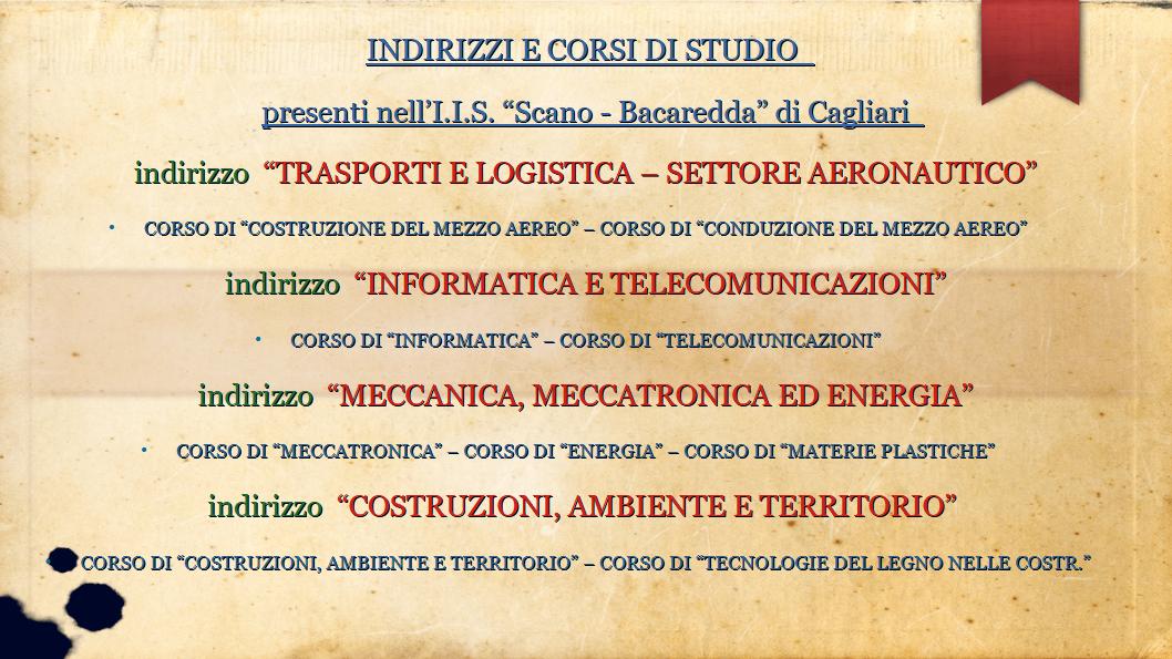 IIS Scano materiale informativo